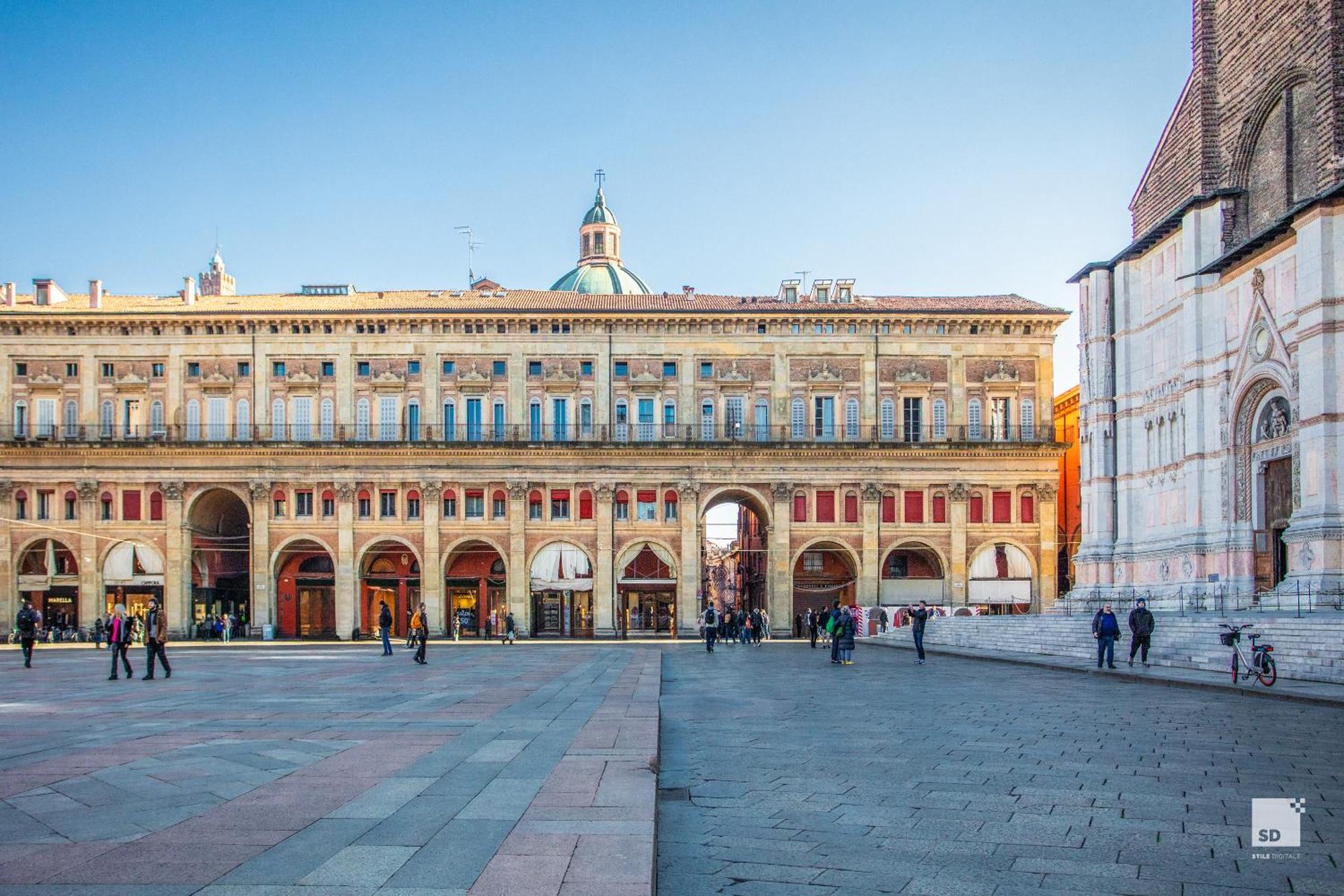 Urbanicooh Asinelli - Balcony On Piazza Maggiore Bologna Kültér fotó